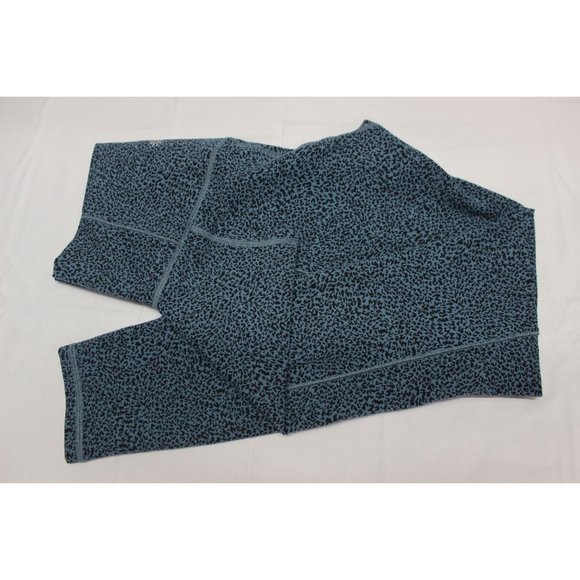 Athleta women's salutation stash II textured knit yoga tight leggings ST - Picture 4 of 10